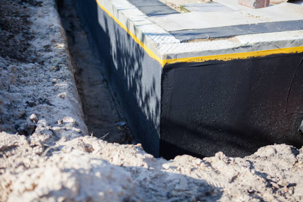 SJ Waterproofing Pros completing home waterproofing near Yoder, IN